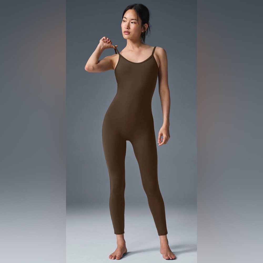 Alo Brown One-Piece unitard